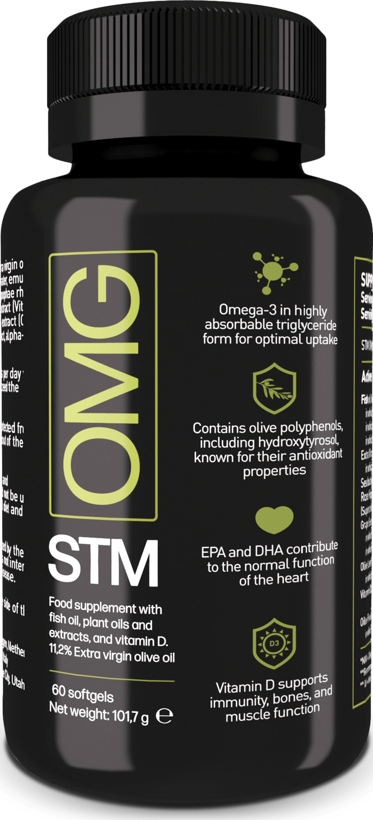 STM OMG bottles