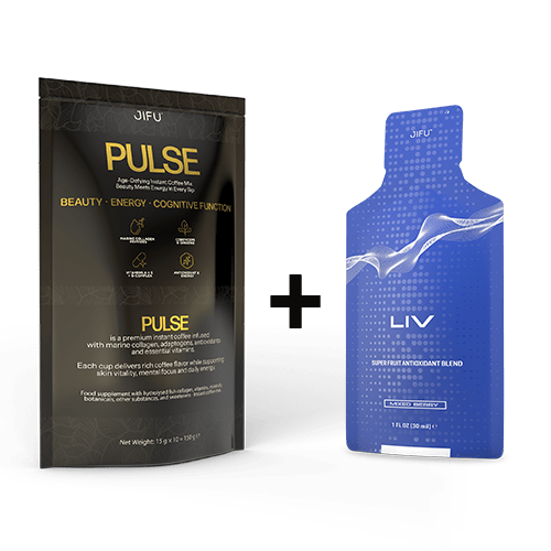 1 LIV Gel & 1 PULSE Instant Coffee Bundle