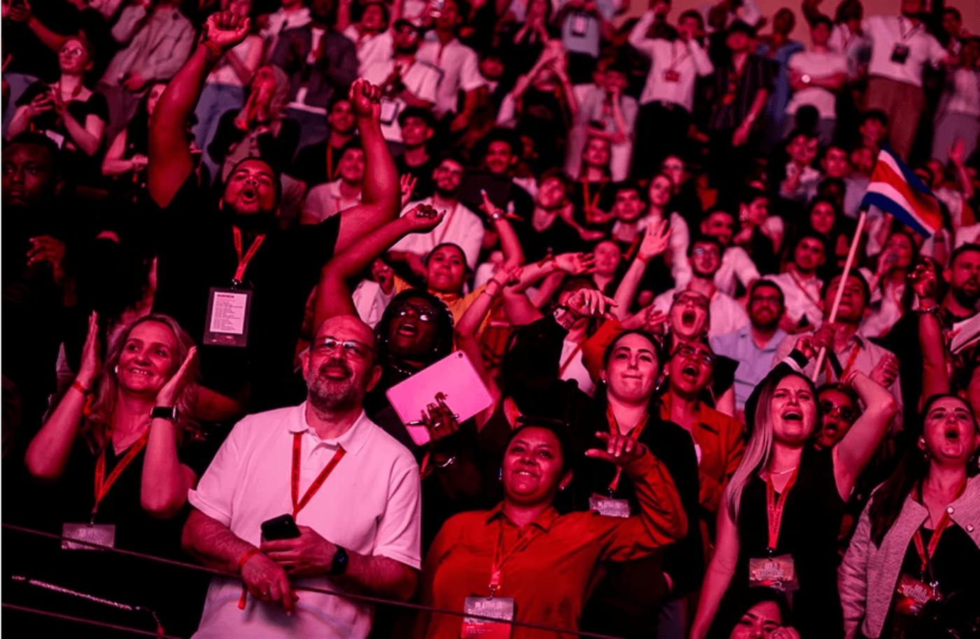 The RISE Lisbon crowd