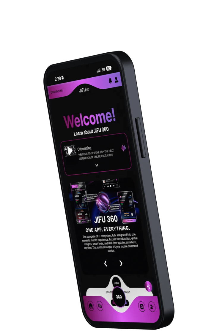 JIFU 360 on a phone