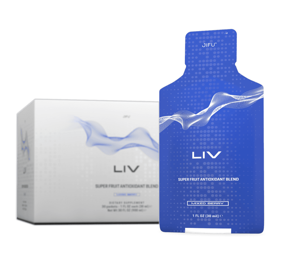 LIV sachet and box